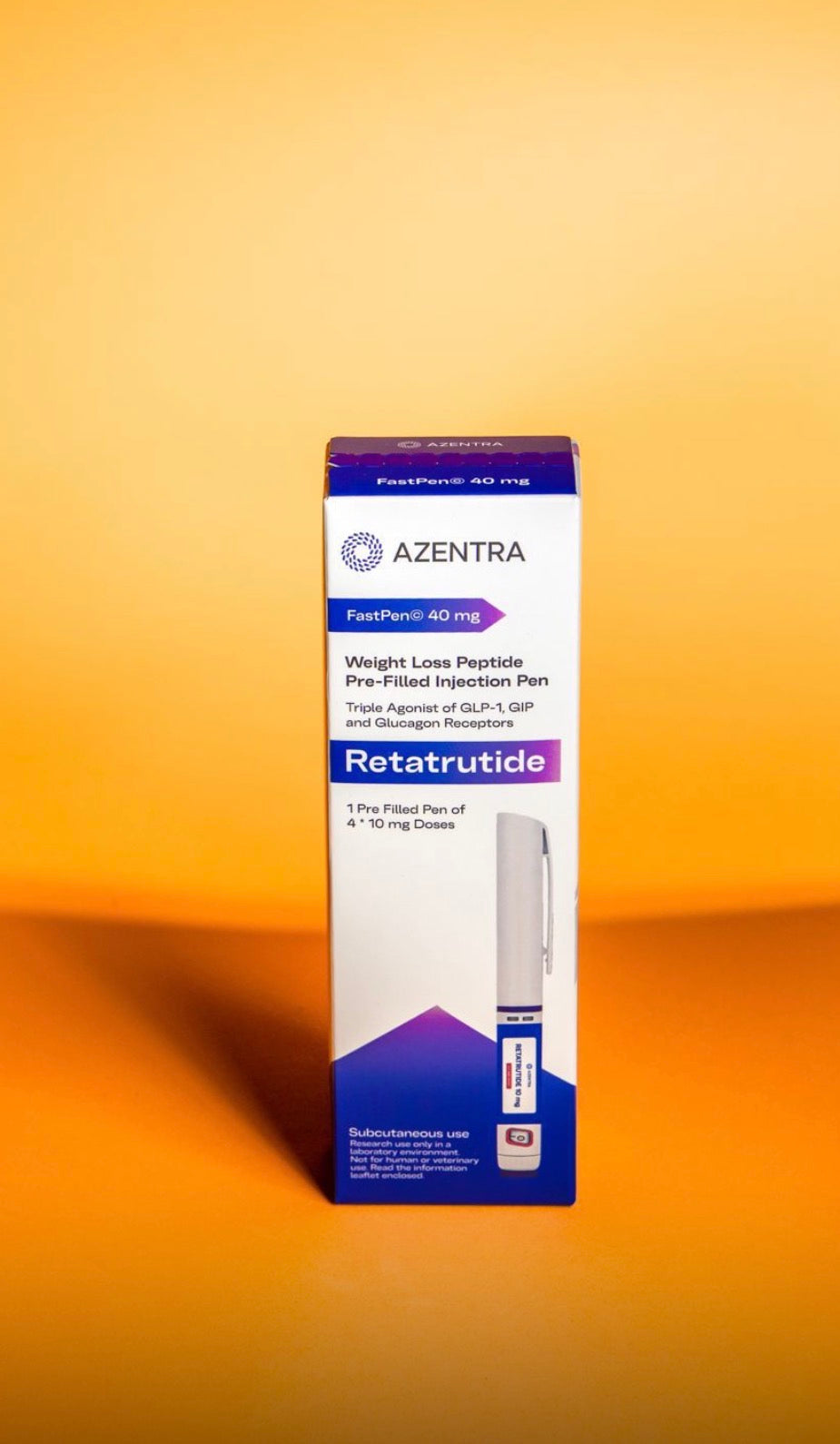 Retatrutide FastPen 40 mg reference material research use only
